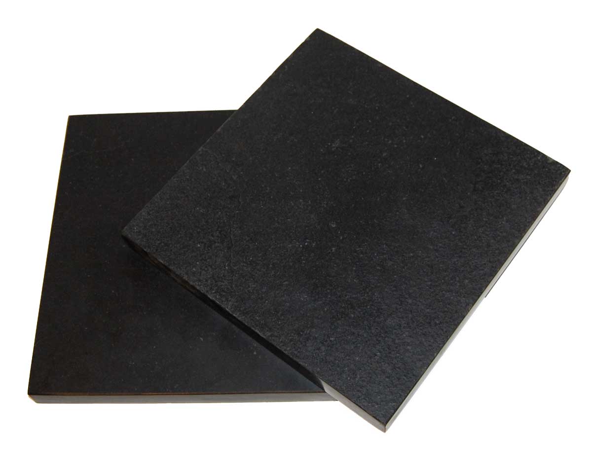Trademark Living Trademark Living Skærebræt - Sort Sten, Firkantet (25X25) Boligtilbehør